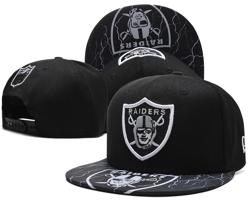 NFL Oakland Raiders NE Snapback Hat #90